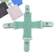 Fitted Sheet Dryer Detangler Clips - Laundry Duvet Covers Detangler | Washing Machine Bedding Supplies Tangling Twisting Accessories for Cleaning Washer Dryer