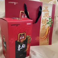 在飛比找蝦皮購物優惠-韓國 WOONGJIN 熊津紅蔘飲 【正品開發票】 六年根 