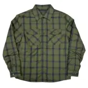 Brand New Mens Dakine Snap Front Poly Fill Shirt Jacket Deep Grounds Medium