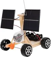 CORHAD Solar Remote Control Racing Car Model Kit for Boys and Girls Toys Solar Car Experiment Prop Educational Science Kit