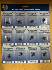 Bachmann 78029 HO Scale 12 pairs couplers Under Shank Short NEW model trains