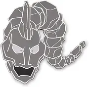 Center: Pokémon Giant Pins: Onix Oversize Pin, Zinc alloy / hard enamel, no gemstone