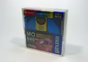 3x Unopened 3 colors box package Maxell 3.5inch 640MB Rewritable MO Disk