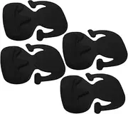 4pcs Anti-slip Heel Inserts No Glue Back Of Heel Cushions Pads Non-slip Shoe Liners Inserts Pads Back Of Shoe Cushions Protectors