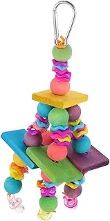 Kisangel Parrot Gnawing Teeth Parrots Molar Toys Chew Toys for Teeth Bird Chewing Toy Bird Cage Toys Parrot Toys Medium Parrots Weave Bird Toys Bird Accessories Toy Parrot Birds Toys Wooden