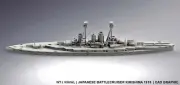 Kirishima 1915 - IJN - Pre Dreadnought Era - Wargaming - Axis and Allies - Nava