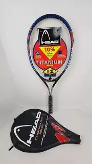 Head Titanium 1500 Ti Reward Tennis Racket w/ Cover - 4 3/8 in, Strung, OS