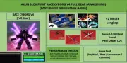 Blox Fruit Acc- Race Cyborg V4 Full Gear (Awakening) (Godh+CDK)