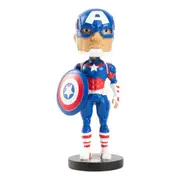 Captain America Marvel Western Bulldogs AFL Bobblehead Collectible Bobble Head Statue