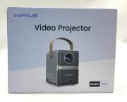 WIMIUS P61 Mini Portable Video Projector 1080P Supported 5G WiFi BT Model: P61