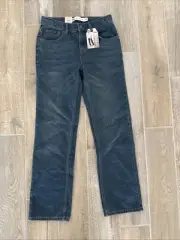 Levis 505 Straight Jeans Boys SZ 16 Reg 28x 30 Adjustable Waist Med Wash Denim