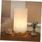 Small Bedside Night Table Lamp for Bedroom, Minimalist Nightstand Lamp with