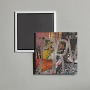 Pusha T - It's Almost Dry Album Cover Locker Fridge Magnet