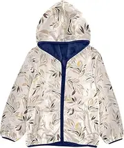 [Caihoyu] Girls Sherpa Lined Hoodie Fall Baby Boy Clothes Children Coats For Toddler Girls