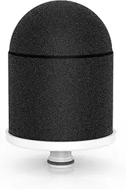 Premium Shower Head Filter for Hard Water with Replaceable Filter Cartridge, Water Purifier & Softener, High-Flow Filter Removes Chlorine & Fluoride, Formulated with Vitamin C Improves Skin Condition