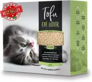 Tofu Cat Litter 2kg – Natural, Absorbent & Low Tracking Clumping Litter