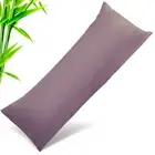 Body Cooling Pillow Cases Cover, Bamboo Rayon Body Pillowcases with Zipper Cl...