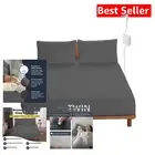 Soft Twin Grounded Fitted Sheet with 90% Organic Cotton & 15ft Earthing Cord