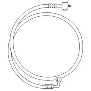 Air Conditioning Hose Line-Compressor to Condenser Fits Allis Chalmers 7000 7020