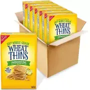 Wheat Thins Reduced Fat Whole Grain Crackers 8oz Pack of 6 25 Less Fat