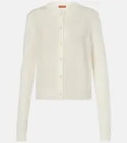 [Altuzarra] Altuzarra Thea wool and alpaca-blend cardigan AU 16 white