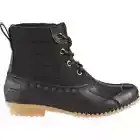 New In Box Women's Black Magellan Outdoors Quilted Duck Boots Size 7