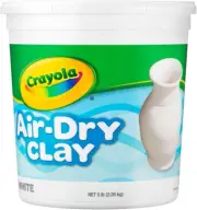 Air Dry Clay (5Lb Bucket), Natural White Modeling Clay for Kids.....