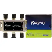 KINGRAY KT420F 4 Way 20Db Tap 5-2400Mhz Power Pass Fox App. F30956 Foxtel
