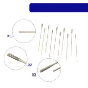 Reliable Coated Tipped Drill Bits Perfect for Tile Glass & Jewellery 10pcs