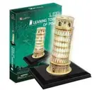 CUBICFUN Leaning Tower Of Pisa LED Light Collectible Fun Educational 3D Puzzle