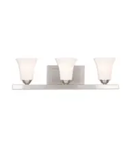Livex Ridgedale 3-Light Brushed Nickel Bath Vanity