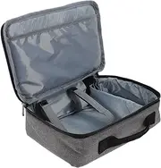 FELTECHELECTR Projector Protective Case Portable Storage Bag Home Office Projector Easy to Carry Handle