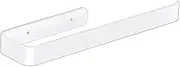 Towel Rail No Drilling Required Towel Holder Bathroom Self-Adhesive for Bathroom and Kitchen Aluminium Towel Holder No Drilling Wall with Patented Sticker (White)