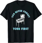 VidiAmazing Pinball Never Forget Your First Arcade Machine ds1305 T-Shirt