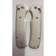 1Pair Sandblasting Aluminum Alloy Handle Scales for Benchmade Griptilian 550/551