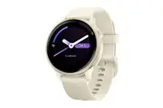 Garmin Vivoactive 6 Smart Sports Watch (Lunar Gold/Bone Band, 42mm)