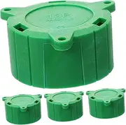 TOPPERFUN 4pcs Plastic Charger Cover for Pin Trailer Connector Durable Cap for Car Charger Cord Against Grime for Home Commercial Charging Stations