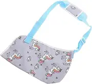 Anneome Adjustable Arm Sling Support Sling for Boys and Girls Shoulder Elbow Immobilizer Comfortable Breathable Material Easy Buckle for Quick Adjustment