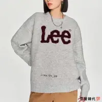 在飛比找蝦皮商城精選優惠-正韓代購💯Lee 毛衣 經典logo LEE 長袖毛衣 情侶