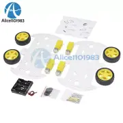 NEW 4WD Robot Smart Car Chassis Kits car with Speed Encoder for Arduino M26