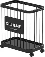 Rolling Laundry Hamper with Wheels,Clothes Storage Rack,Laundry Basket,Toy Storage Basket,Dirty Clothes Sorter,Multifunctional Storage Container,for Toy