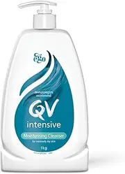 QV Intensive Moisturising Body Cleanser - 1 Kg - Soap Free Body Cleanser - Suitable for Dry and Sensitive Skin - Free from Fragrance and Colour - 10828