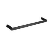 600mm Sleek Single Towel Rail(Black)