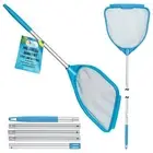 5ft Handheld Spa, Hot Tub, Swimming Pool Cleaning Net & Pole - Fine Mesh Netting