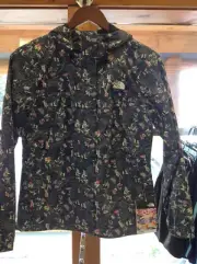 Women's Antora Jacket color BLack Print size small