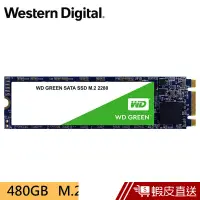 在飛比找蝦皮商城優惠-WD 480GB M.2 2280 SATA SSD固態硬碟