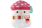 Squishmallows Original 10-Inch Malcolm The Mushroom - Official Jazwares Christmas Plush - Collectible Soft Squishy Mushroom Stuffed Animal Toy - Add to Your Squad - Gift for Kids, Girls Boys