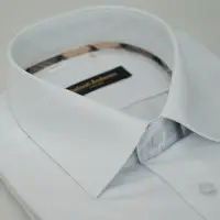 在飛比找Yahoo奇摩購物中心優惠-金安德森 經典格紋繞領白色吸排窄版長袖襯衫