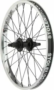 Stolen Rampage Rear Wheel RHD 9T Polished 14x110mm 20 inch