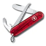 【VICTORINOX 瑞士維氏】瑞士刀 MY FIRST VICTORINOX H-透紅(0.2373.T)